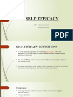 Self Efficacy