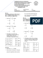 Soal Pas Matematika Kelas 5