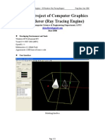 3D Ray Tracing Renderer Tutorial