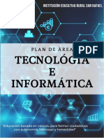 Plan de Area Tecnologia e Informatica San Rafael 2020