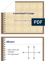 Functional Groups - Family Name
