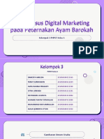 Digital Marketing Peternakan Ayam Barokah