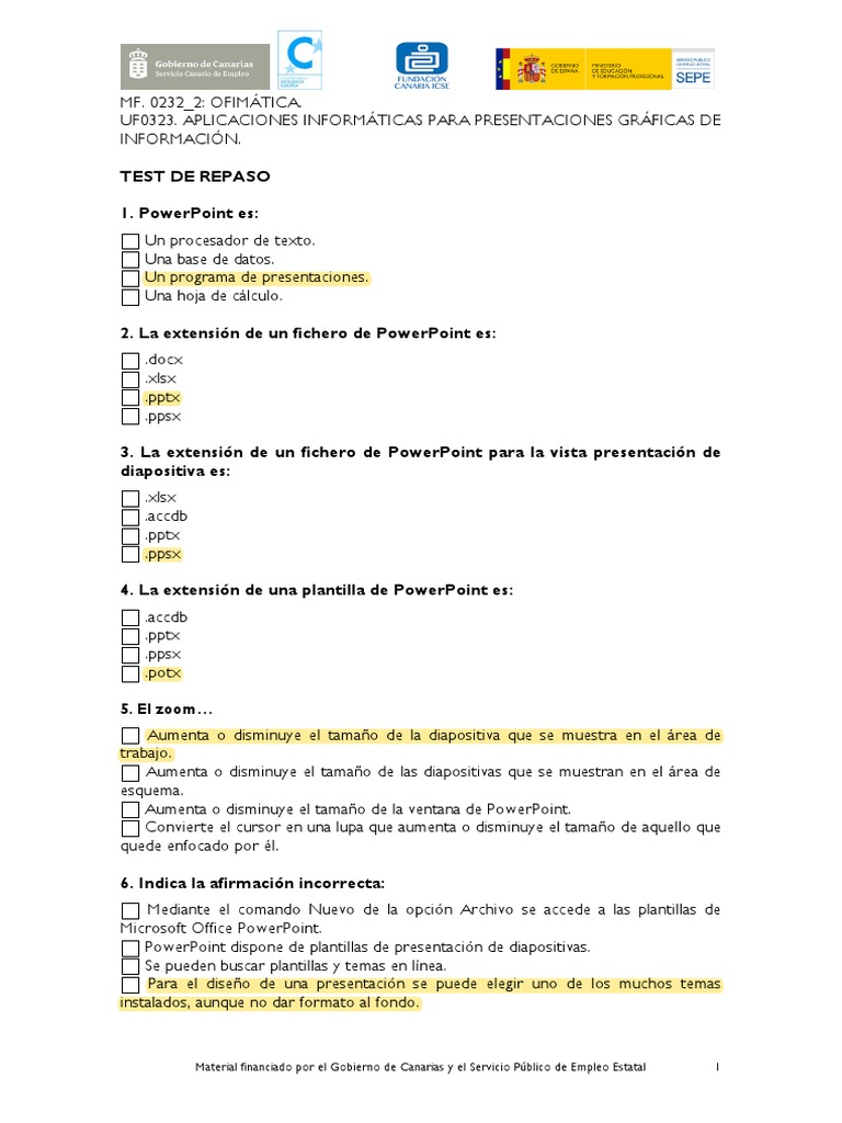Test De Repaso Unidad 3 Fol | Test unidad 3 fol – SGEIZ
