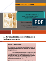 Principales Modificaciones Contencioso Administrativas