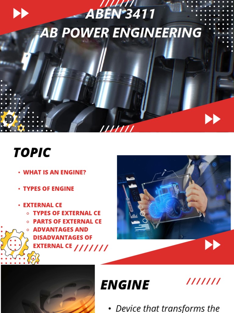 Lecture 2 - External Combustion Engine | PDF