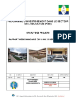 Rapport Hebdomadaire Du PISE - Semaine Du 19 Au 25 Septembre 2022.VF
