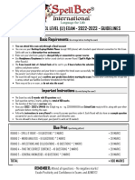 Online L1 Exam Guidelines (2022-2023)