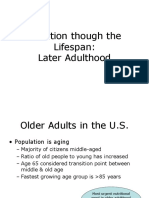Nutrition During Later Adulthood