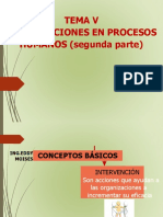 5 Intervenciones en El Proceso Humano (Segunda Parte)