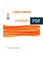 Introdução À Engenharia - Aula 07 - Otimização (Modo de Compatibilidade)