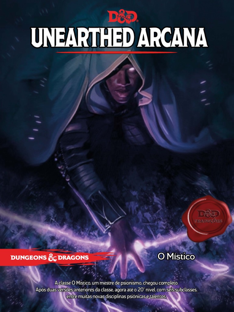 33 Unearthed Arcana O Mistico Tomo III PDF Dungeons & Dragons