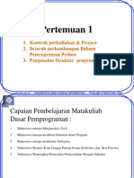 Materi Dasar Pemogramaan Semester 1