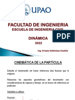 Facultad de Ingenieria: Dinámica