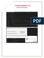 ACTIVIDAD SEMANA 4 Y 5