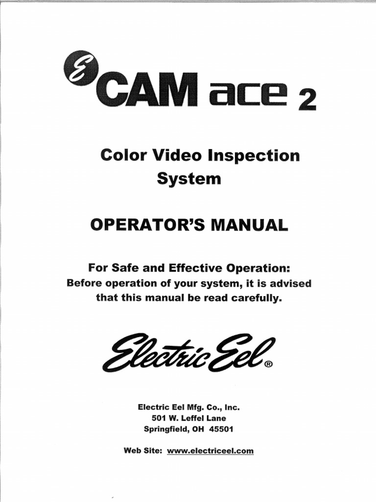 Manual de Camara de Video Inspeccion+ | PDF