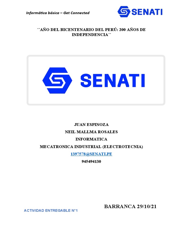 Actividad Entregable 1 - Informatica. | PDF | Programación | Programa ...