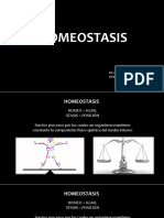 Homeostasis: Dra. Faviola Soliz Ucebol