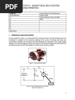 Practical Activity 2 DC Shunt Motor PLM