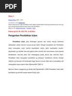 Download Aspek-Aspek Pendidikan Islam oleh Mr Alimuddin STKIP YAPIM  by rusdi SN59915789 doc pdf