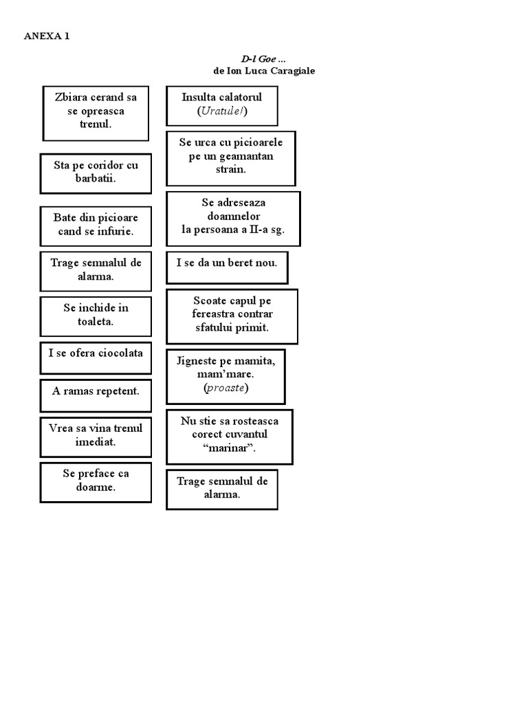 D L Goe Exercitii | PDF