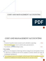 Cost Accounts Combined