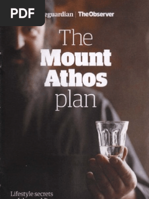 Mount Athos Planhealthy Living Pt 1 Fasting Monk - 