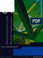Edexcel As and A Level Modular Mathematics Revise C1. Core Math