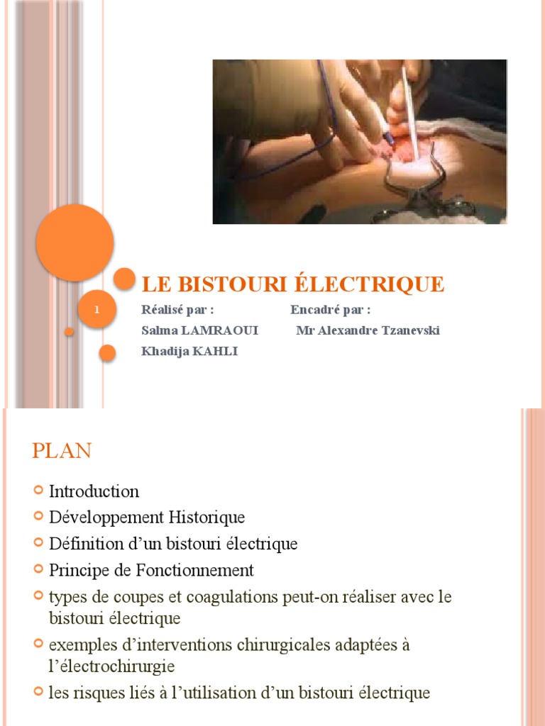 Le Bistouri Electrique | PDF