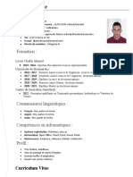 Formation:: Curriculum Vitae