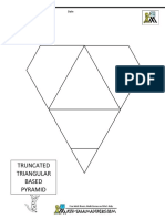 Truncated Triangular Based Pyramid