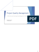 Project Quality Management Guide