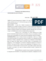 Decreto 242-2018 (Servicios de Seguridad e Higiene en Industria Lacteas y de Bebidas)