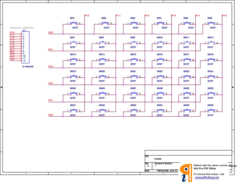 Keypad Connector Document Overview | PDF | Technology & Engineering