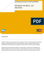 SAP - Criar e Editar Um Contrato de Compra No SAP S/4HANA