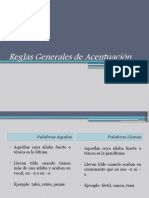 Reglas Acentuacion