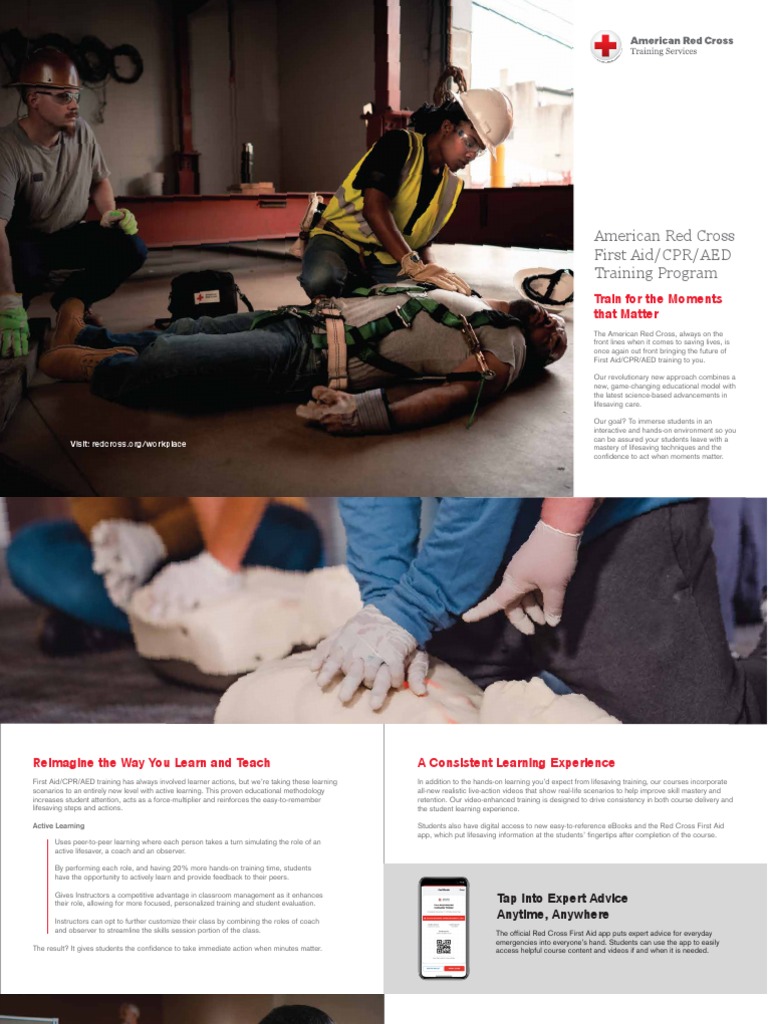 ARC - WorkPlace - FA CPR - AED Brochure 8pg v2 - DIGITAL Spread CTA ...