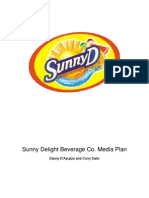 Sunny Delight Co. Media Plan