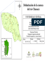 Delimitación Cuenca Chusaca