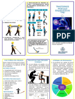 Folleto de Transtornos Musculoesqueleticos