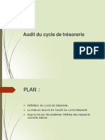 Audit Du Cycle de Trésorerie