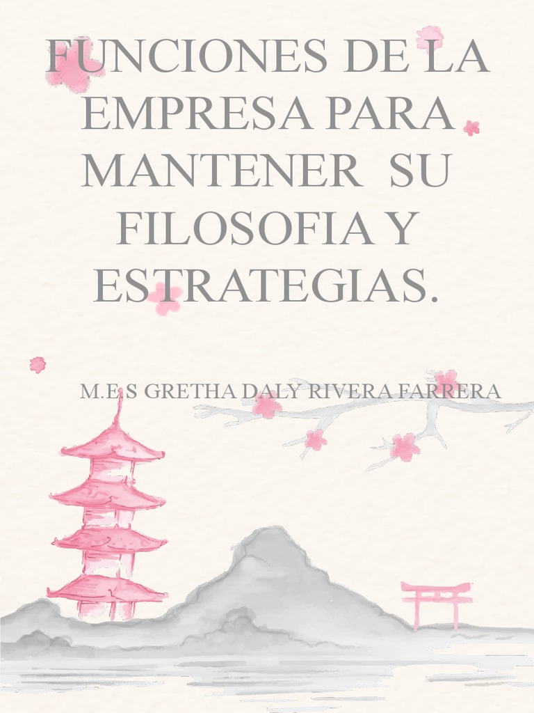 Funciones de La Empresa PDF Business Marca