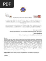 Os Diferentes Métodos De Custeio