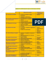 Liste Des Modules - IMITech