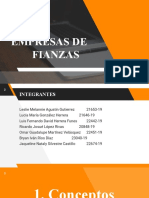 Empresas Afianzadoras