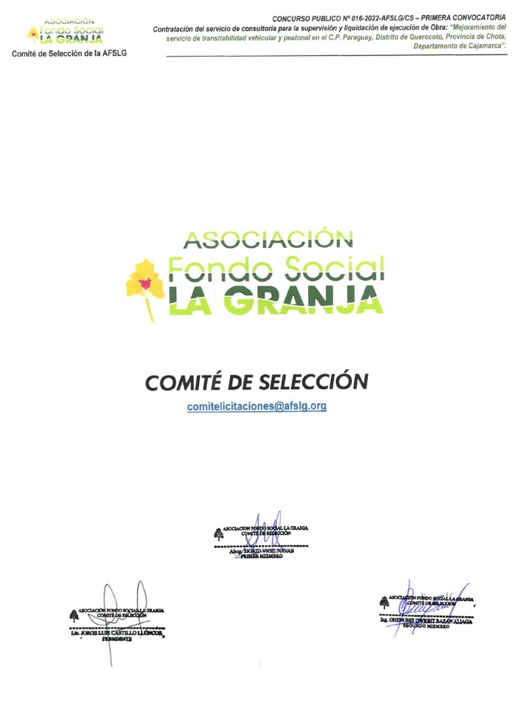 Bases. C.P. 16 2022 FSLG. Supervision Pistas Paraguay Final CS | PDF