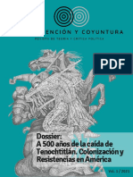 A 500 Anos de La Caida de Tenochtitlan