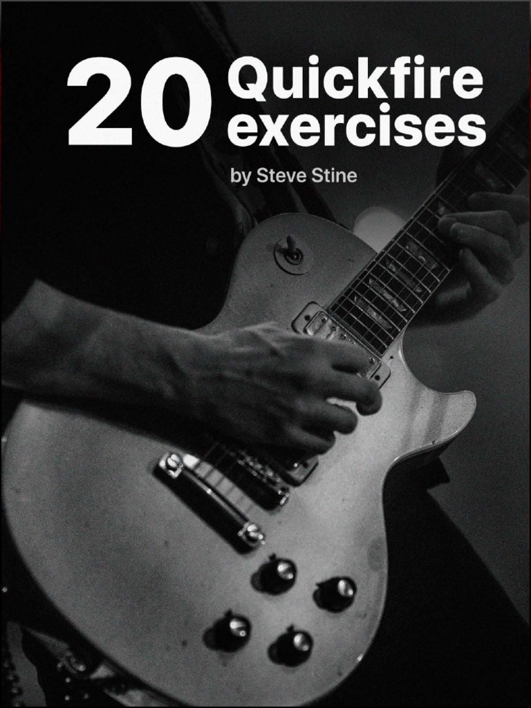 Quickfire Excercices | PDF | Tempo | Entertainment (General)
