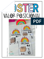 Poster Valor Posicional