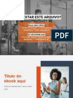 (FAÇA UMA CÓPIA PARA EDITAR) Template de Ebook I