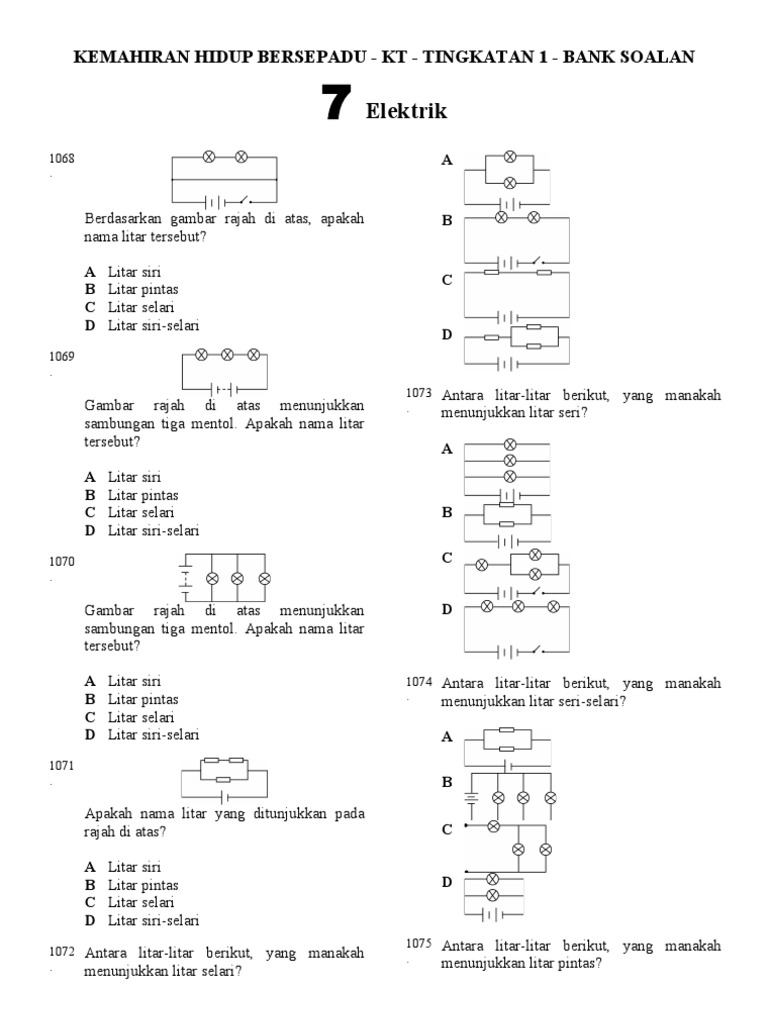 KH TG1 KT Bab 7 | PDF